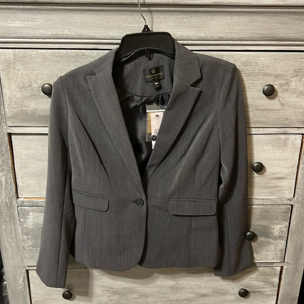 New grey blazer